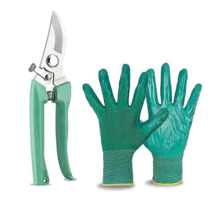 GARDENING TOOLS KIT -2 PCS (BRANCH CUTTER GARDENING GLOVES)