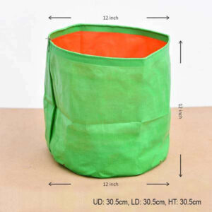 GREEN GROW BAG ROUND -12 INCH ( SET OF 10)