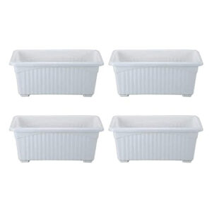 PLASTIC WINDOW WHITE-13INCH (PACK OF 4 PCS)